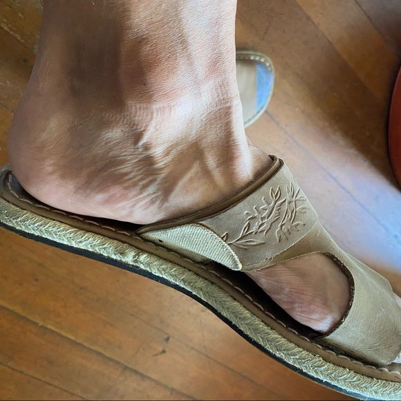 SKECHERS leather slides main image 9